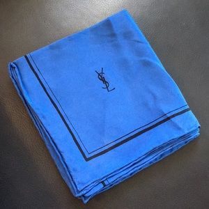 Vintage YSL Silk Scarf